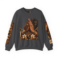 Holy Bible Praying Hands Religious Crewneck Sweatshirt