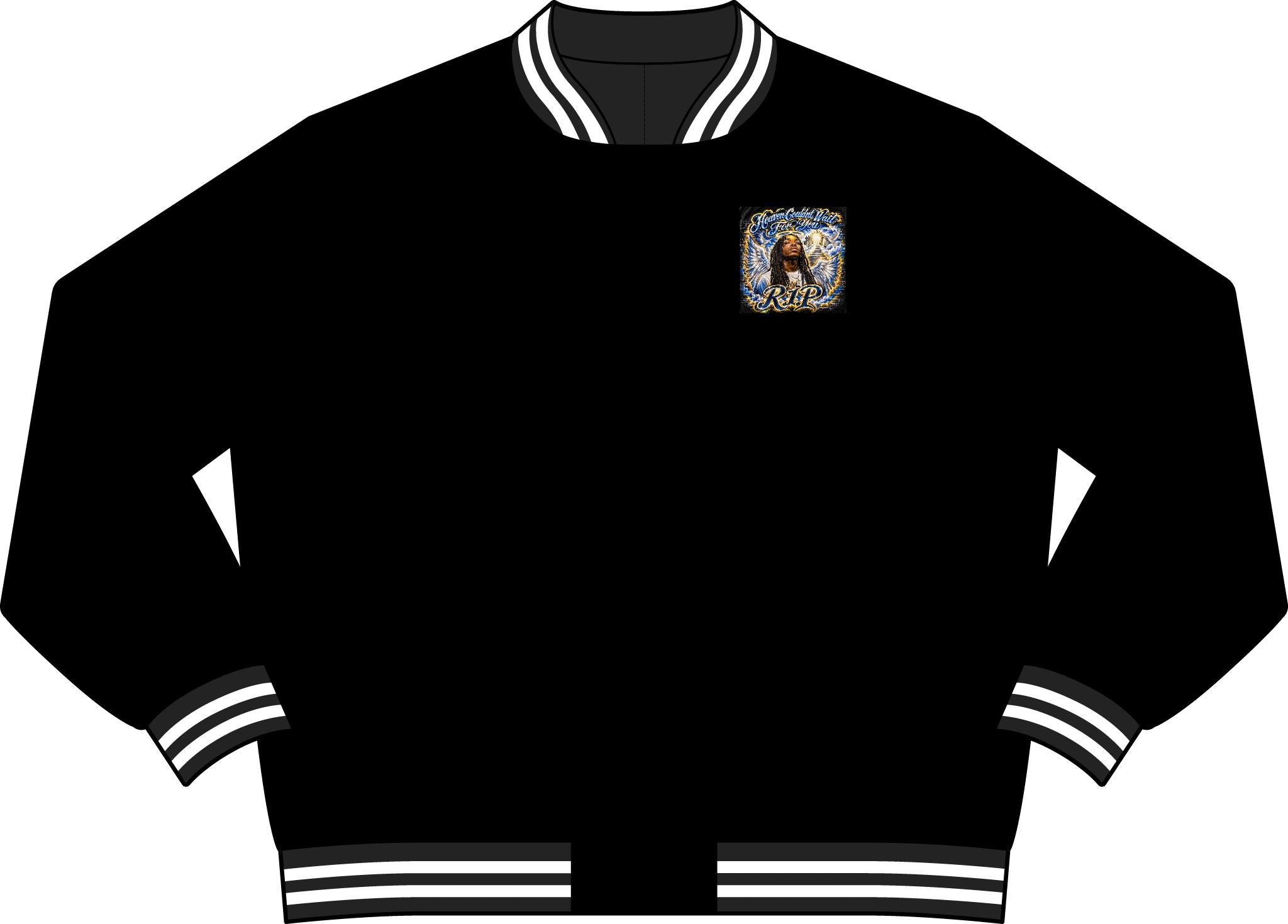 Memorial Bomber Jacket – "Heaven Couldn't Wait For You" R.I.P. Tribute