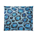 Blue Agate Geode Pattern Comforter