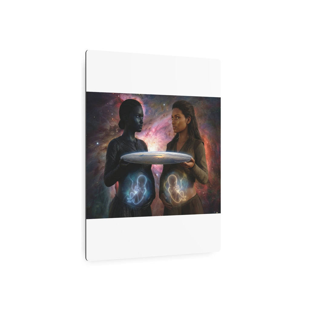 Metal Art Sign — Cosmic Mothers Artwork
