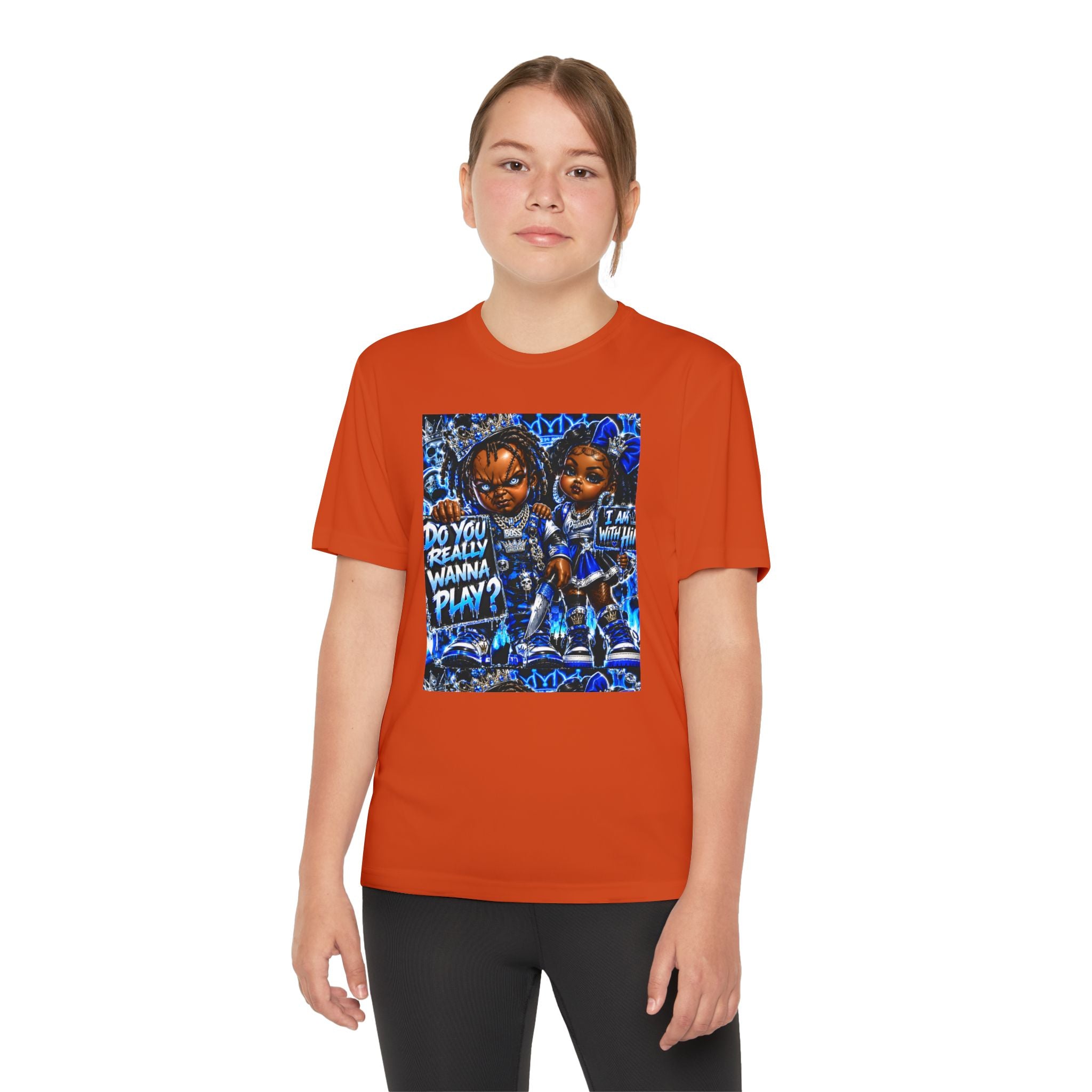 Youth Competitor Tee — 'Do You Really Wanna Play?' Graphic T-Shirt
