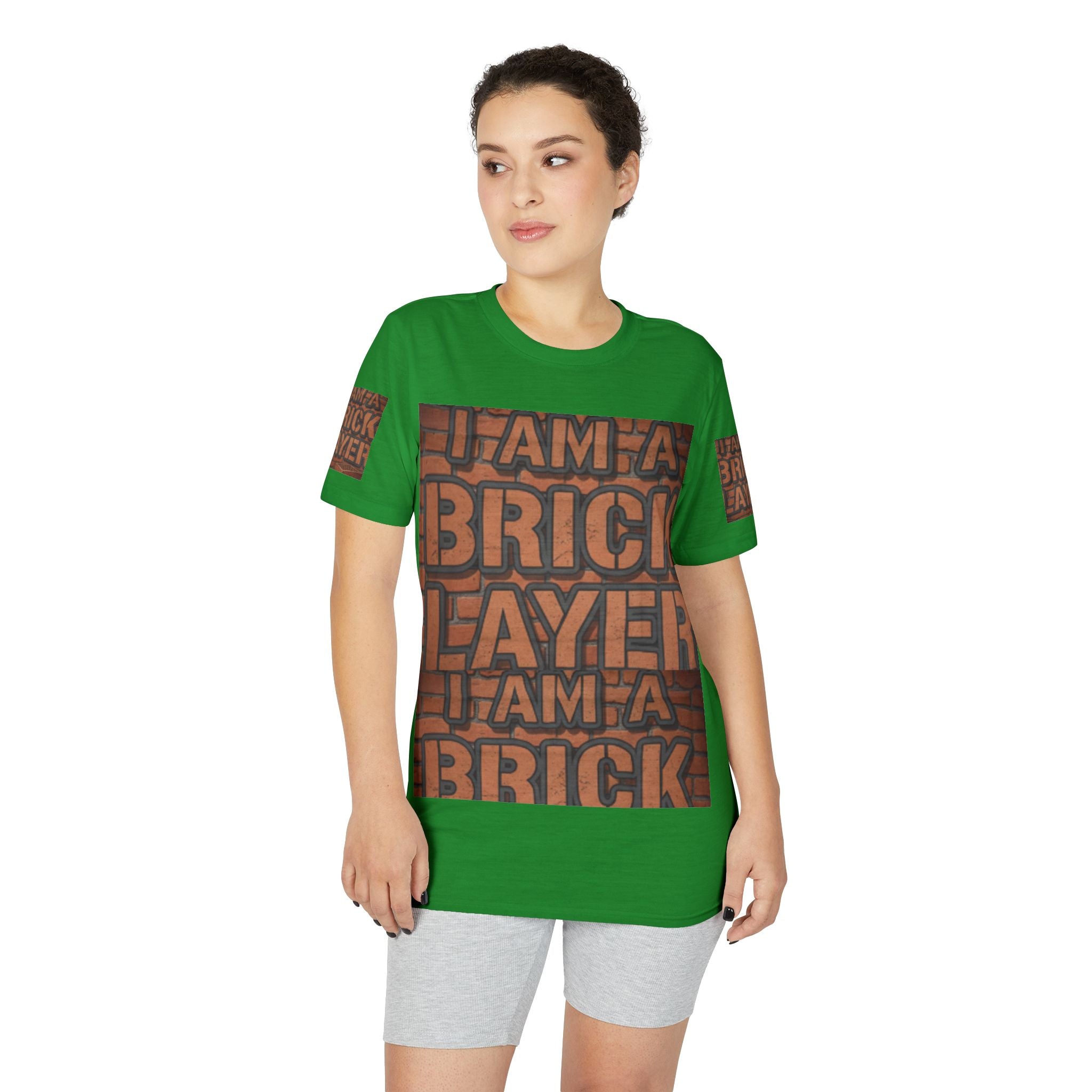 Bricklayer Graphic T-Shirt — "I Am a Bricklayer" Construction Worker Tee