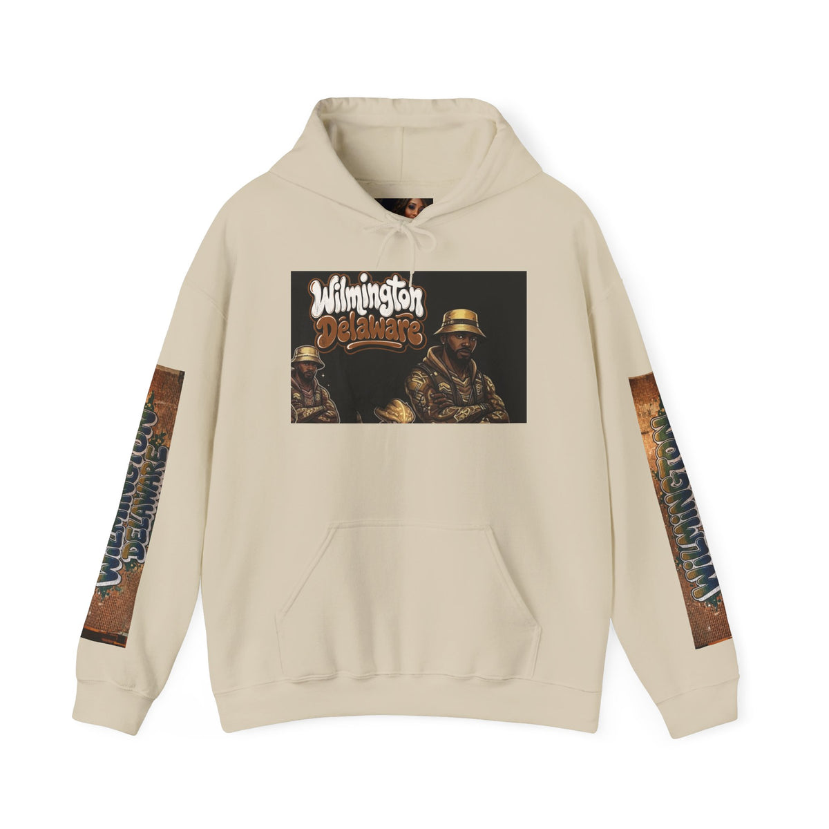 Wilmington Outlaws Western Skull Graphic Hoodie