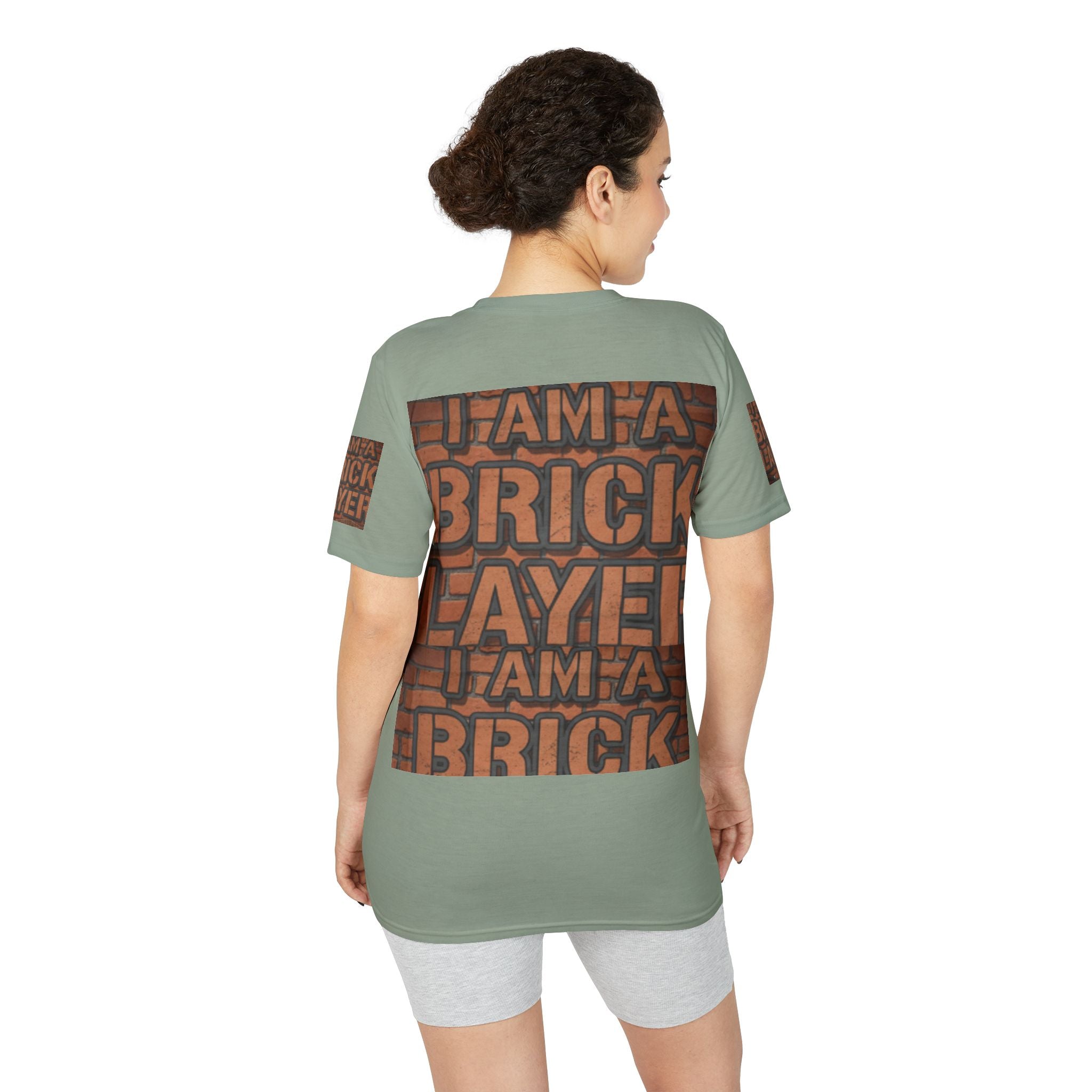 Bricklayer Graphic T-Shirt — "I Am a Bricklayer" Construction Worker Tee