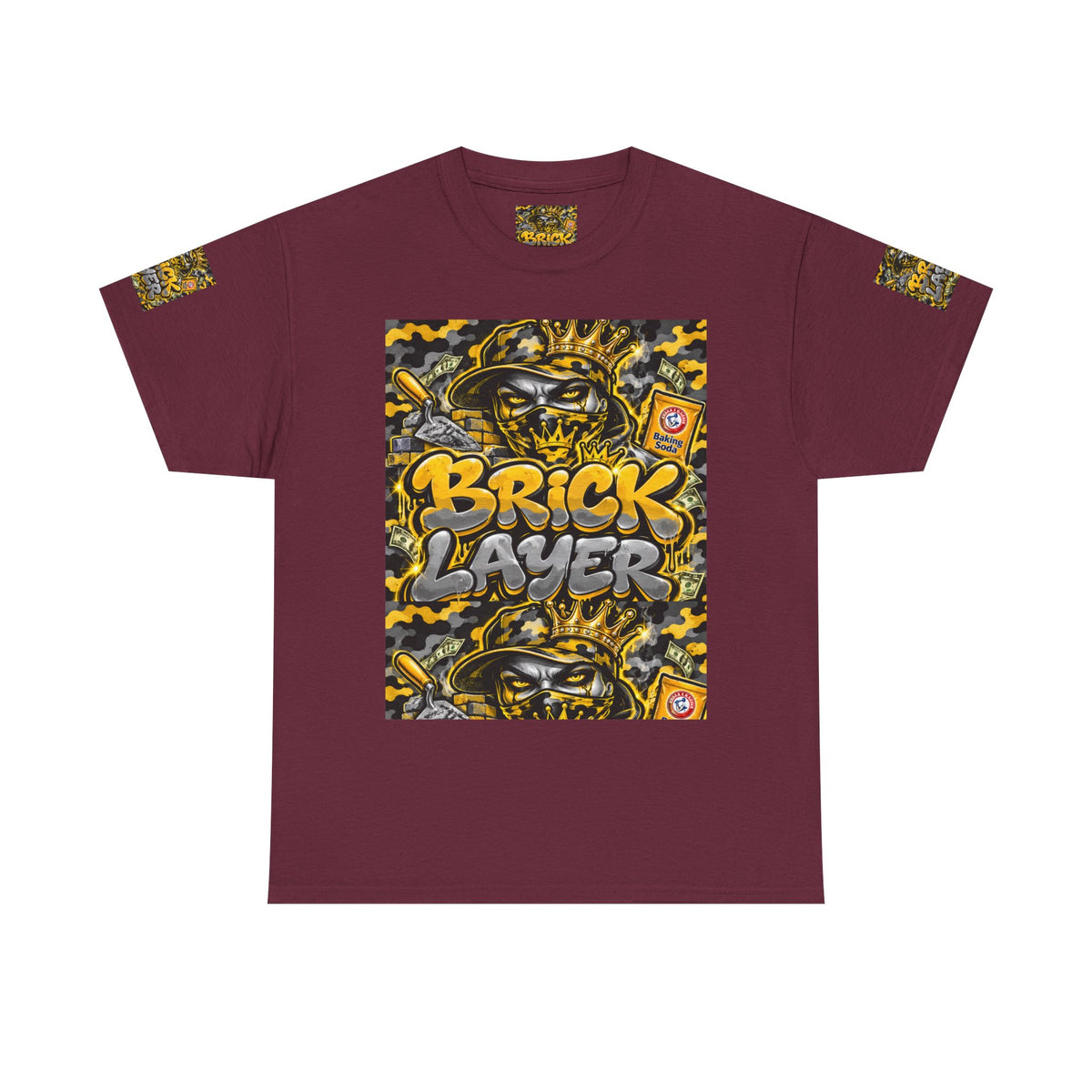 Brick Layer Graphic Tee — Urban Streetwear Skateboard Shirt