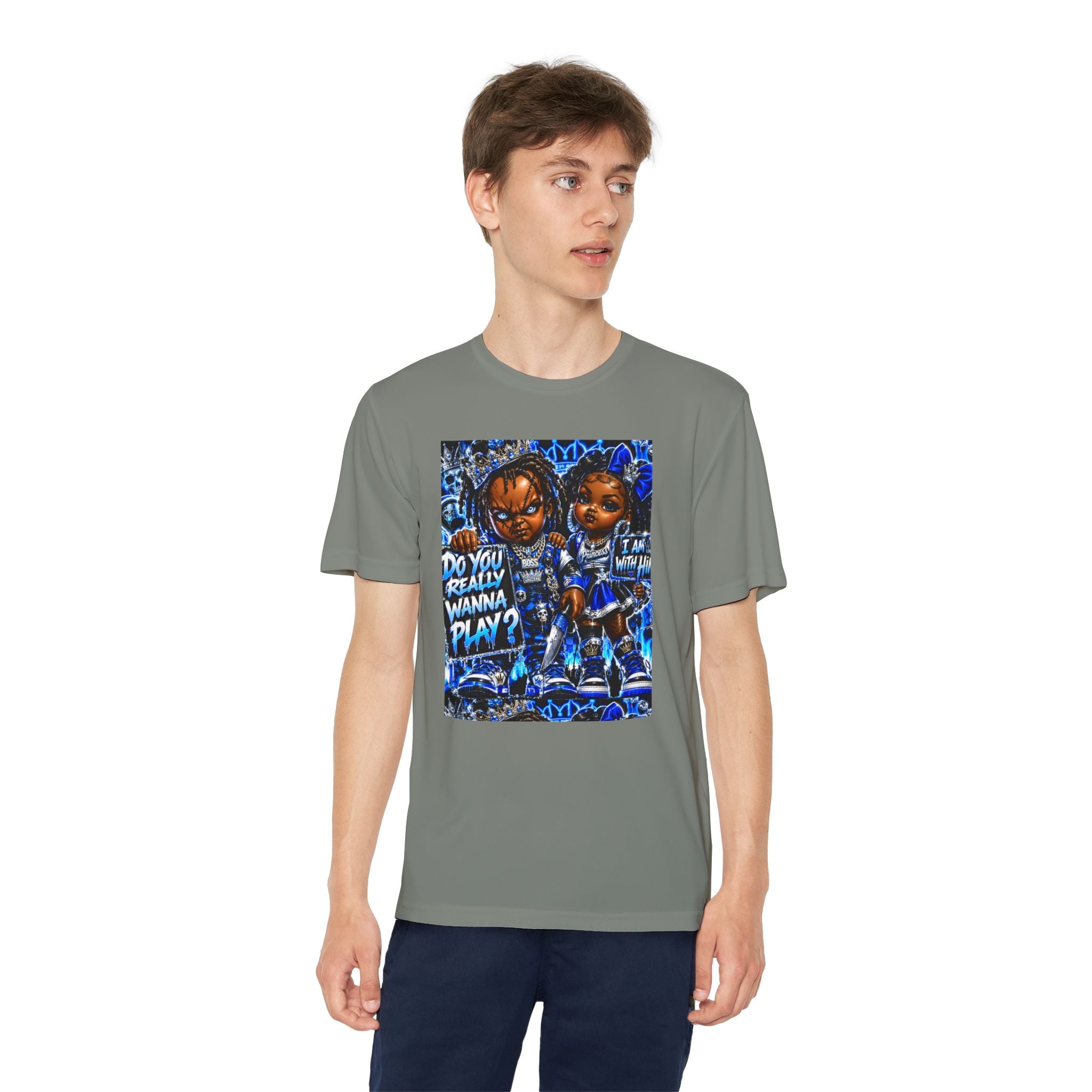 Youth Competitor Tee — 'Do You Really Wanna Play?' Graphic T-Shirt
