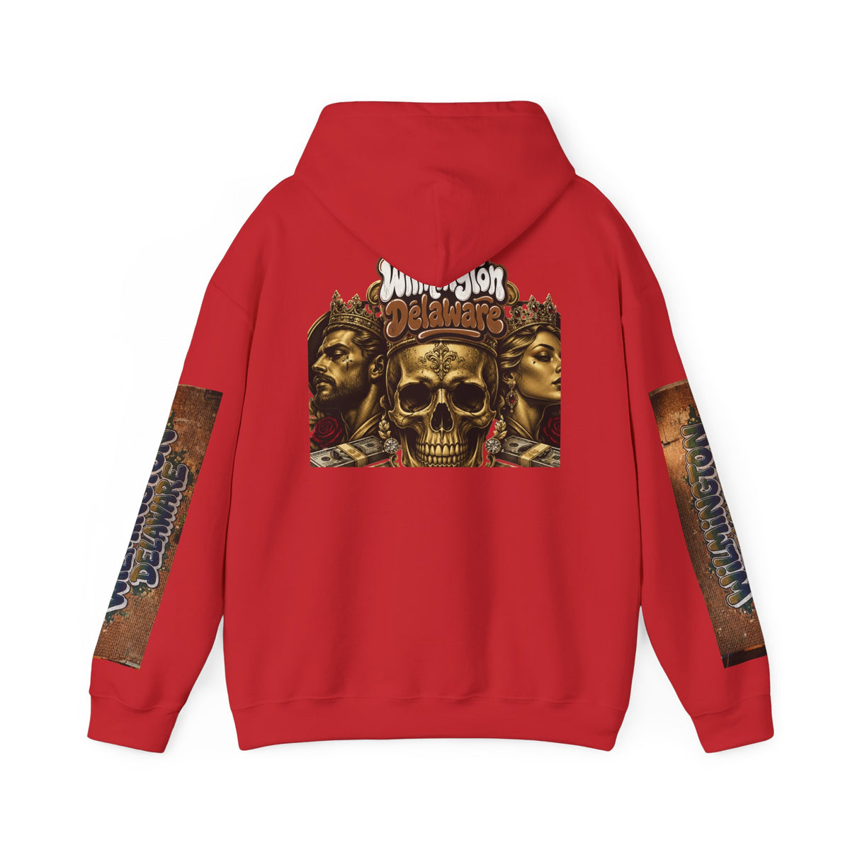 Wilmington Outlaws Western Skull Graphic Hoodie