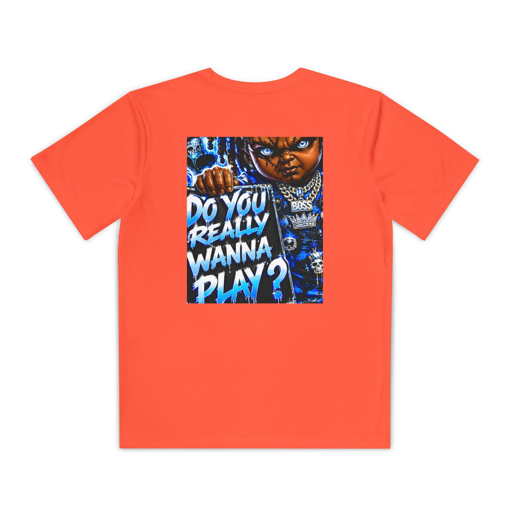 Youth Competitor Tee — 'Do You Really Wanna Play?' Graphic T-Shirt