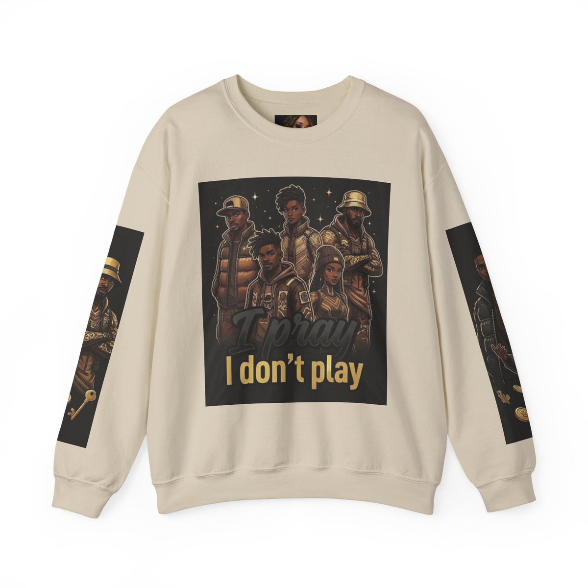 I Don’t Play Crewneck Sweatshirt – Streetwear Graphic Pullover
