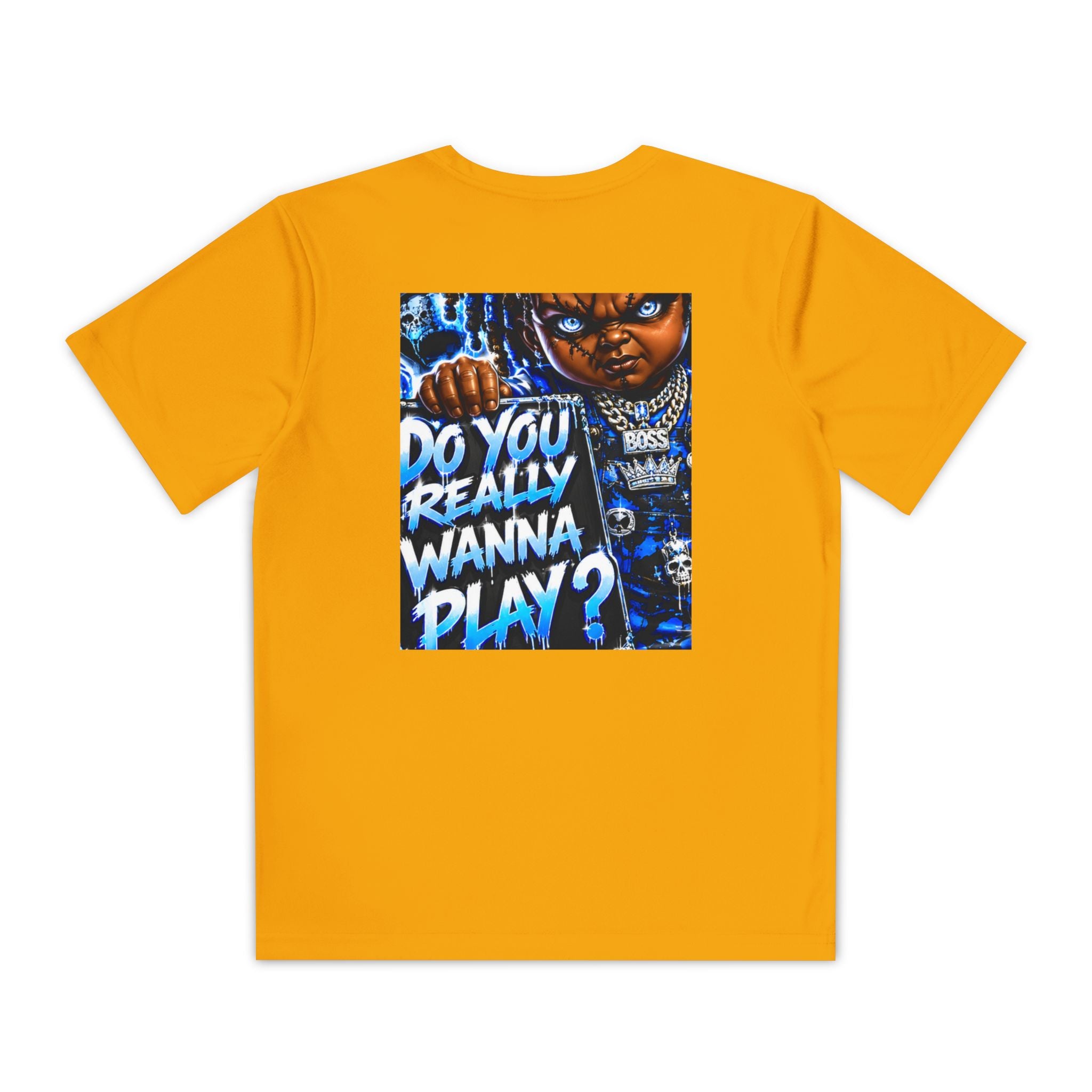 Youth Competitor Tee — 'Do You Really Wanna Play?' Graphic T-Shirt