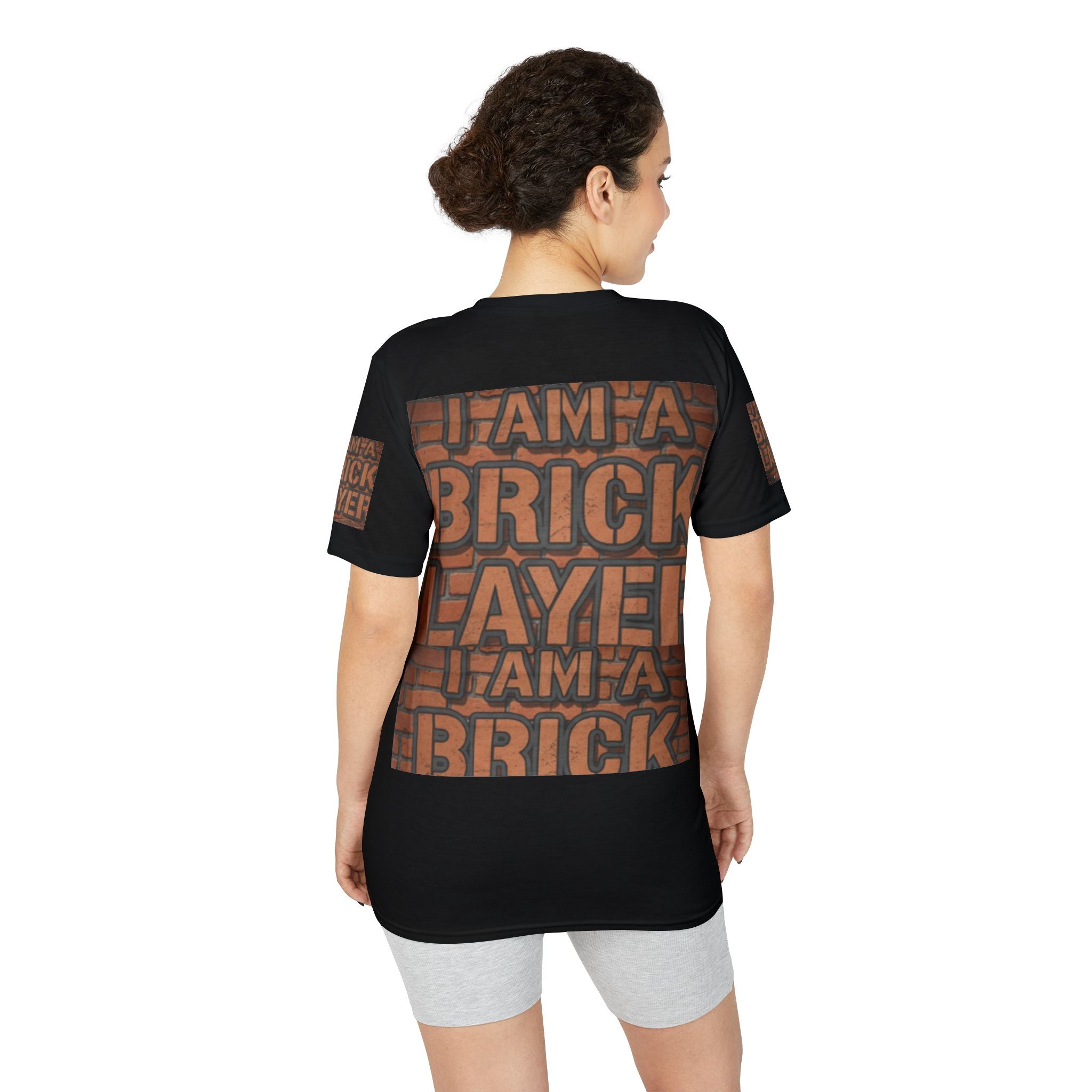 Bricklayer Graphic T-Shirt — "I Am a Bricklayer" Construction Worker Tee