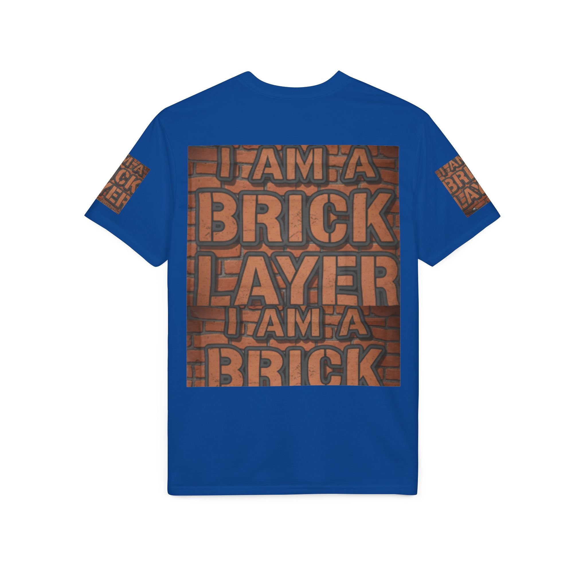 Bricklayer Graphic T-Shirt — "I Am a Bricklayer" Construction Worker Tee
