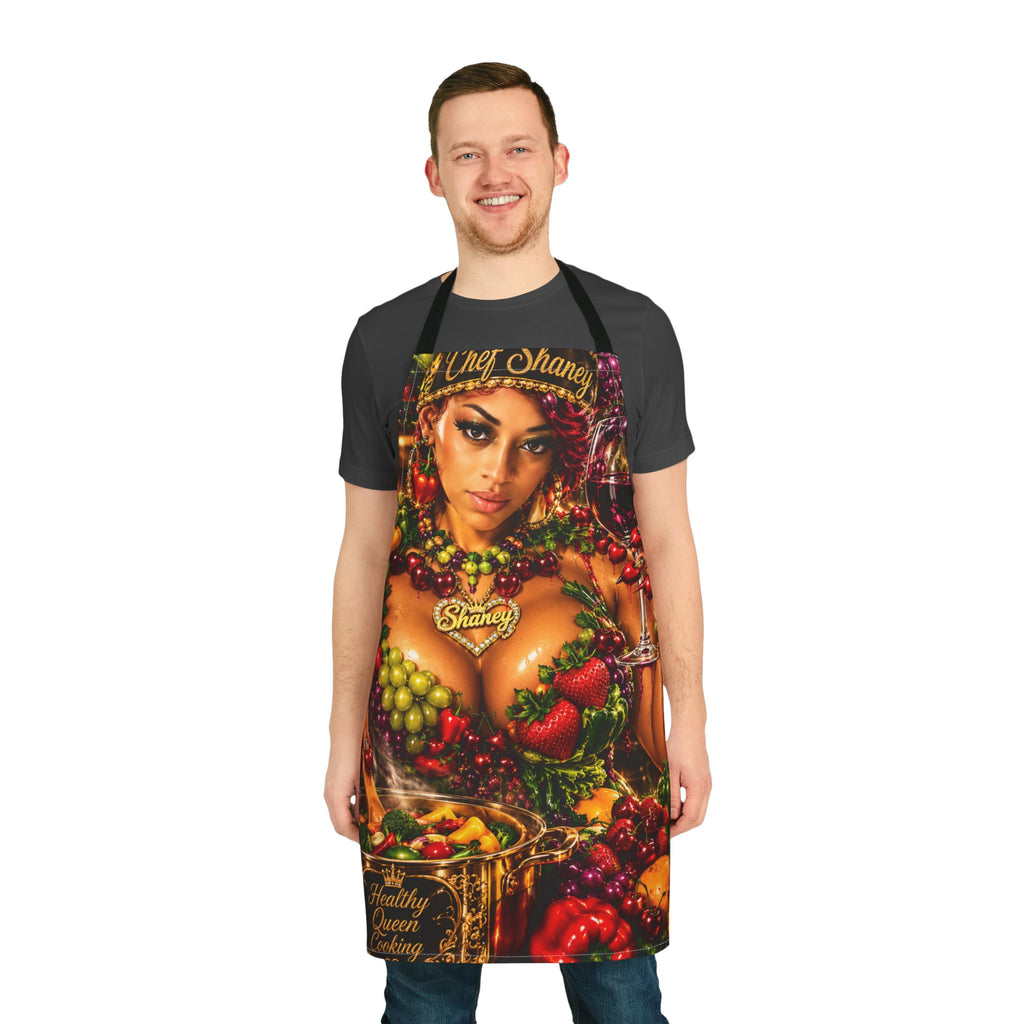 Apron — Vibrant Fruit Goddess Cooking Apron