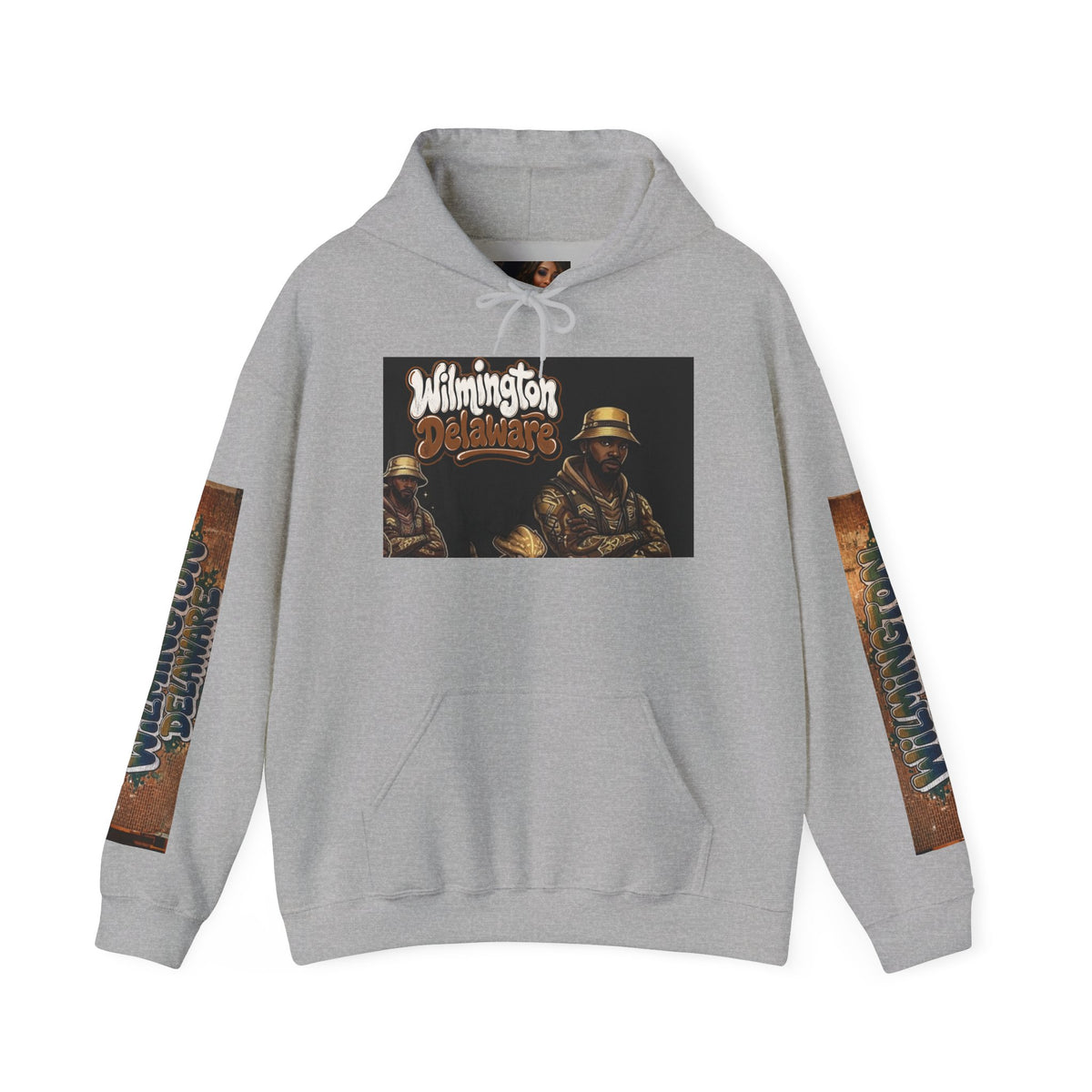Wilmington Outlaws Western Skull Graphic Hoodie