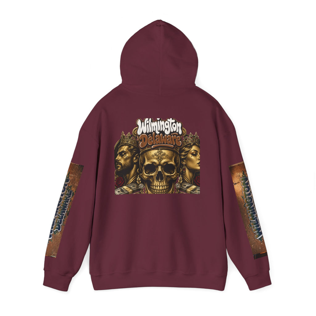 Wilmington Outlaws Western Skull Graphic Hoodie