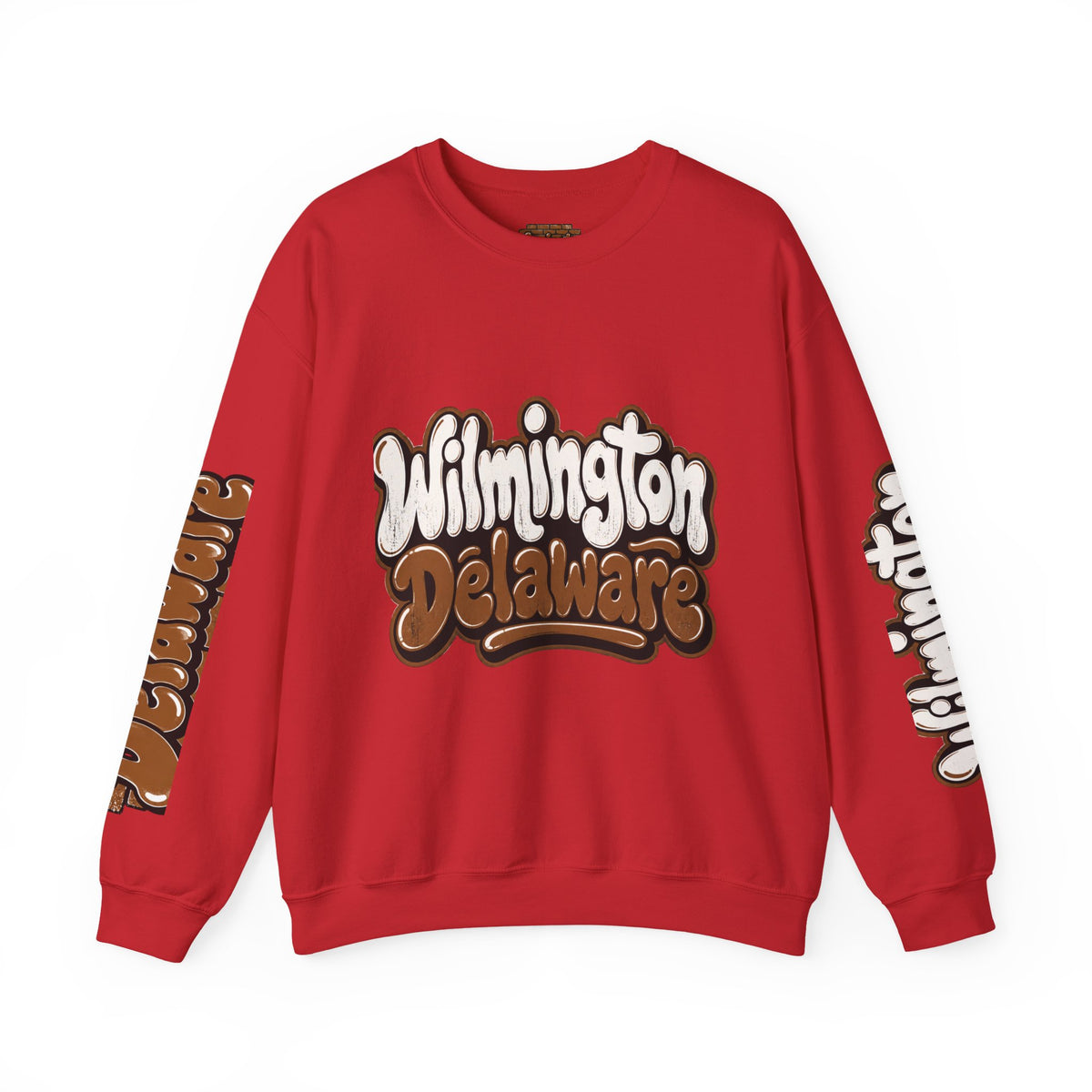 Wilmington Delaware Retro Graphic Sweatshirt