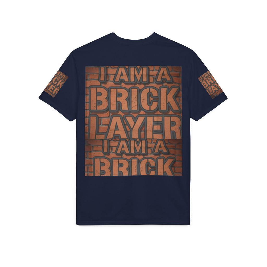 Bricklayer Graphic T-Shirt — "I Am a Bricklayer" Construction Worker Tee