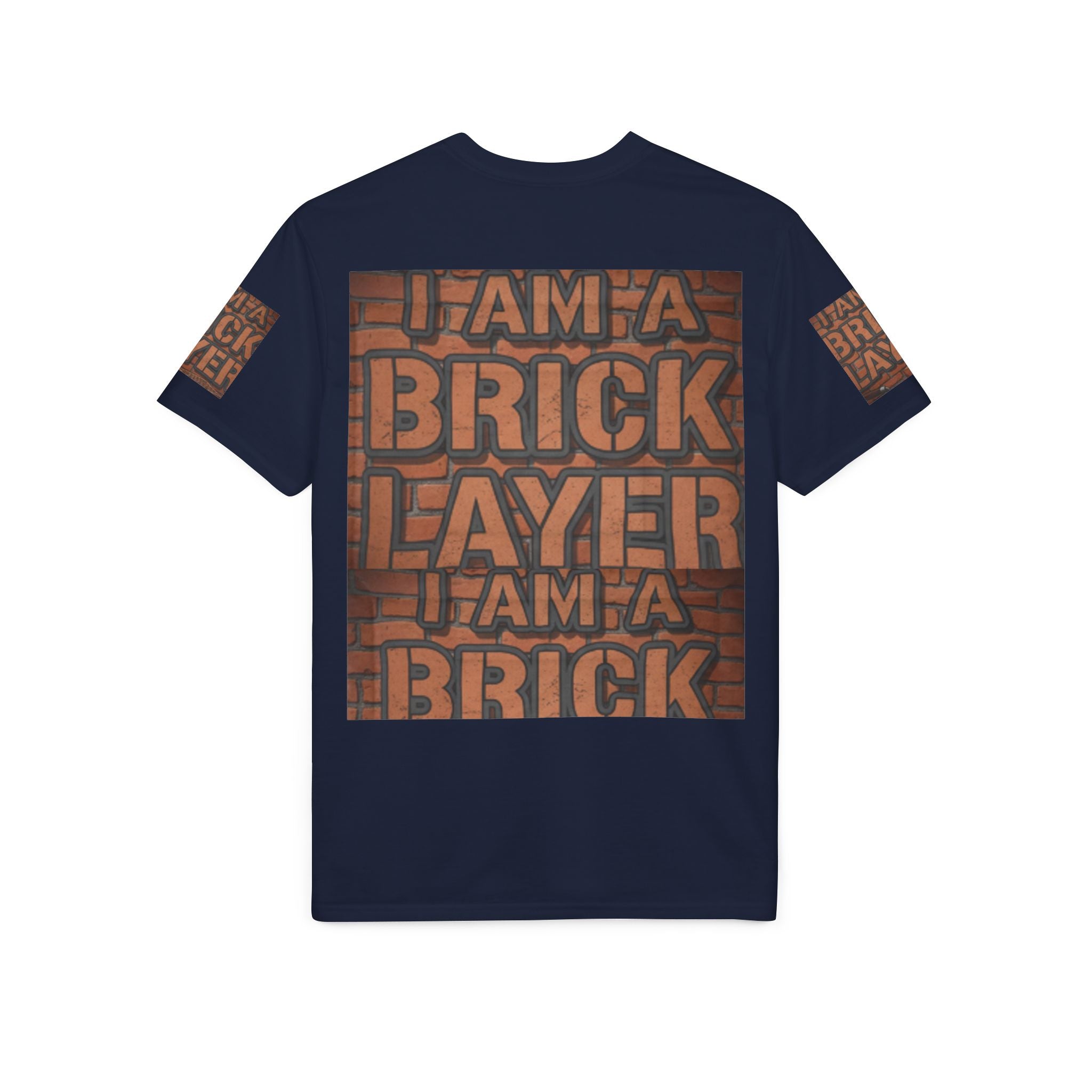 Bricklayer Graphic T-Shirt — "I Am a Bricklayer" Construction Worker Tee