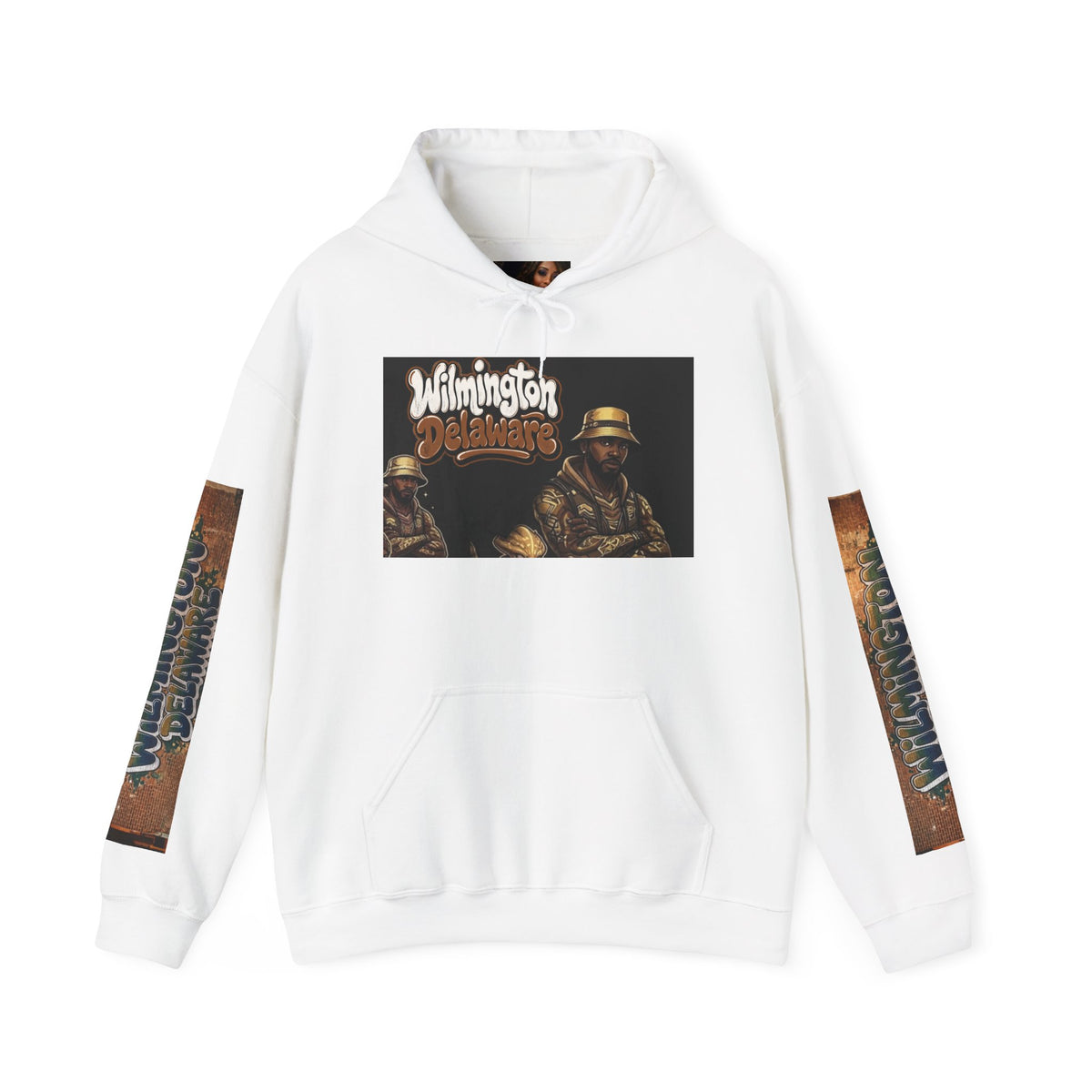 Wilmington Outlaws Western Skull Graphic Hoodie