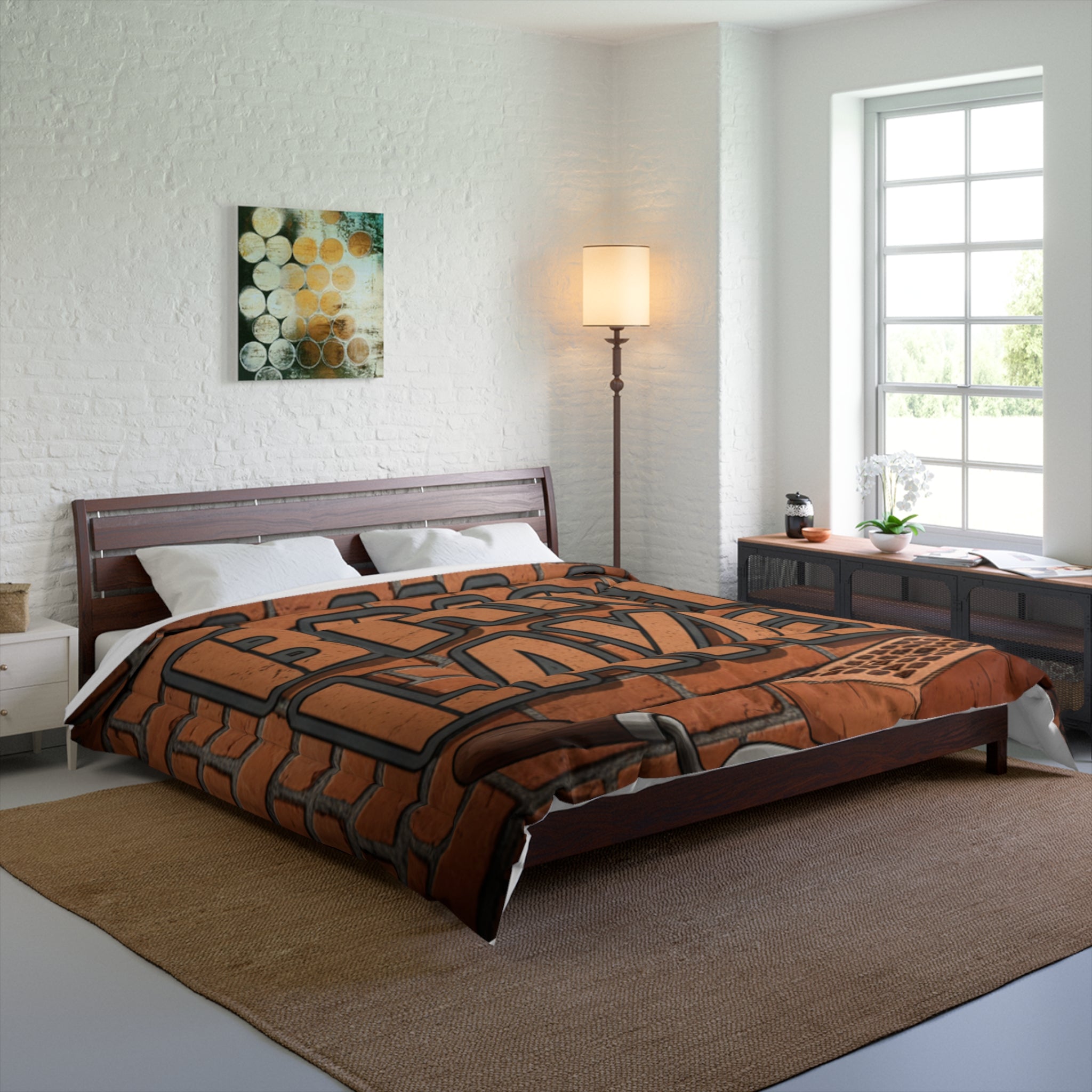 Bricklayer Comforter – I Am a Brick Layer Construction Worker Bedding