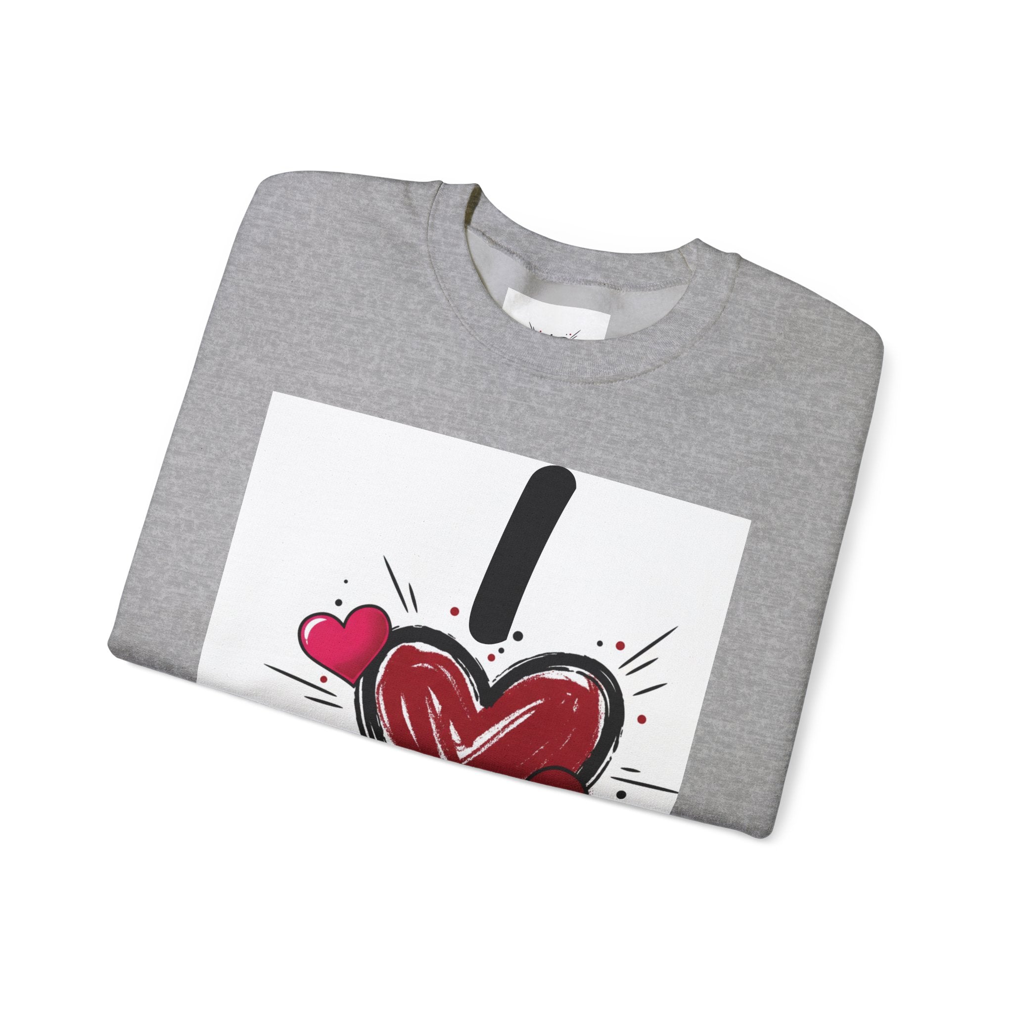 Love Me Heart Crewneck Sweatshirt