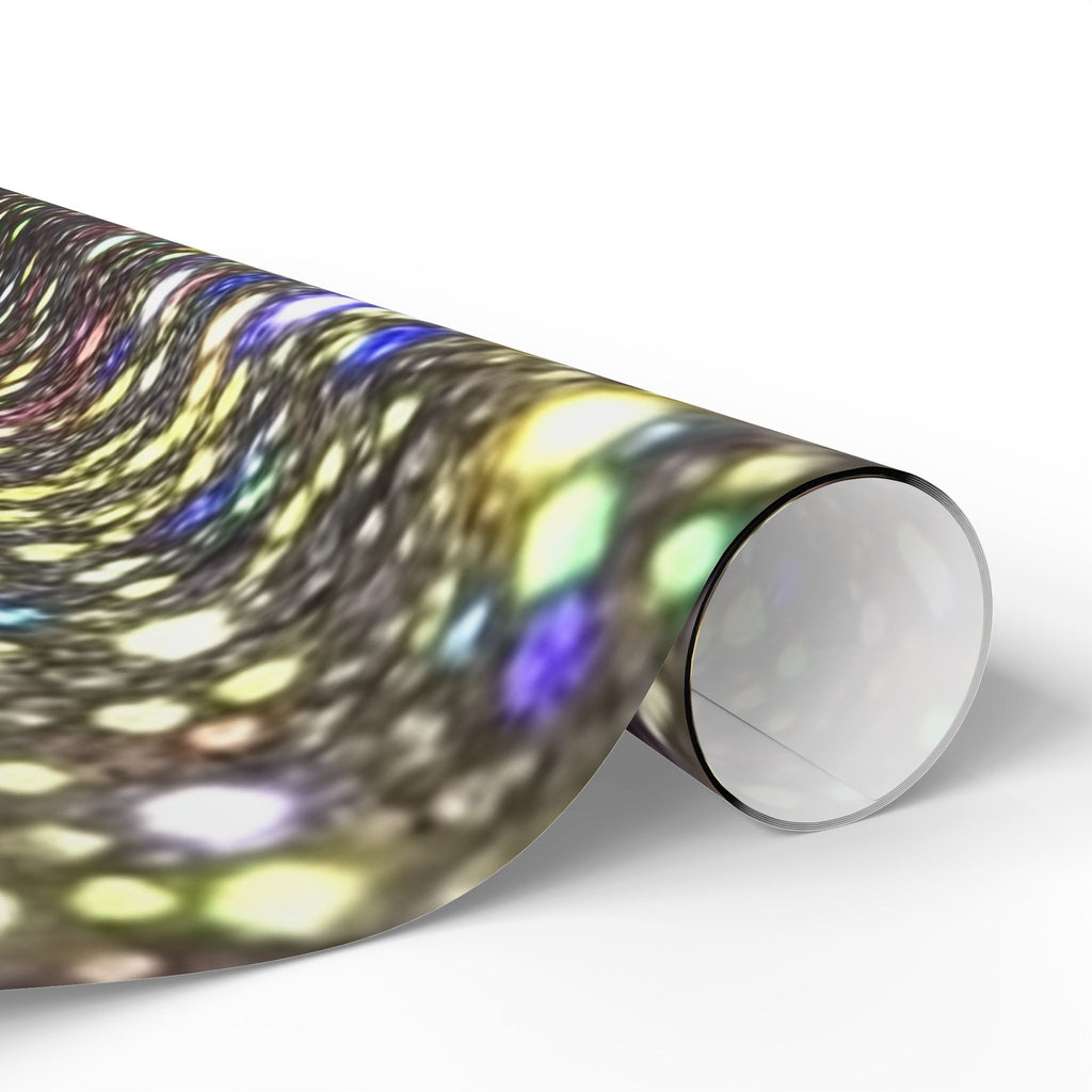 Holographic Heart Confetti Wrapping Paper Roll