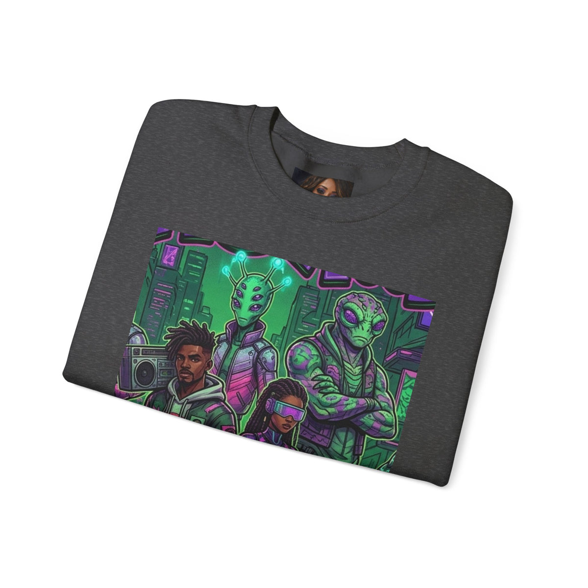 C H O O S Graphic Crewneck Sweatshirt