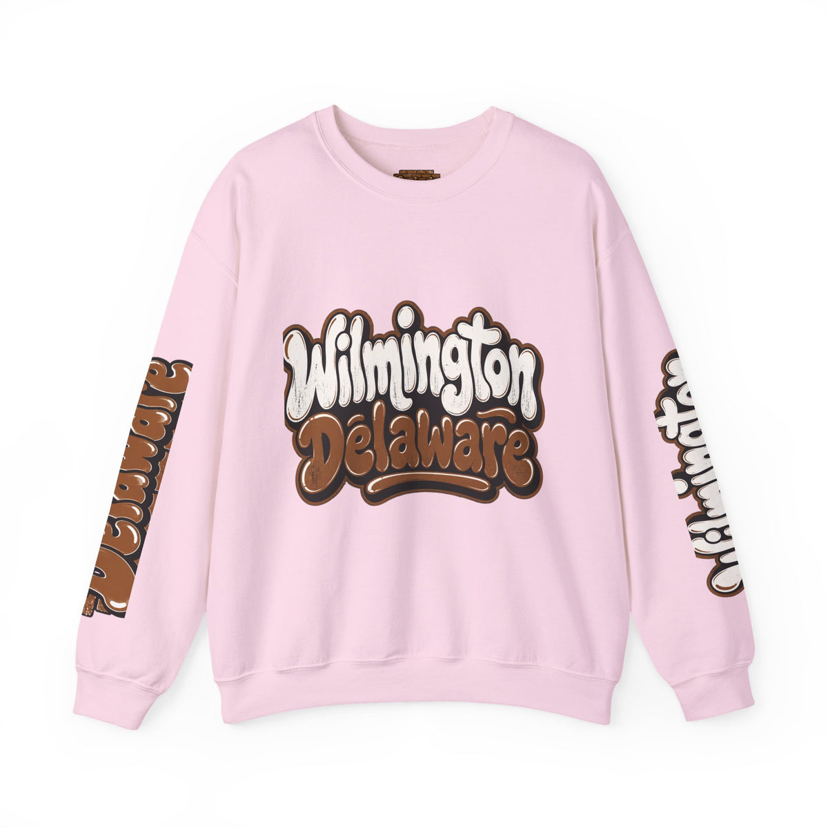 Wilmington Delaware Retro Graphic Sweatshirt